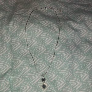 Gray & Silver Necklace